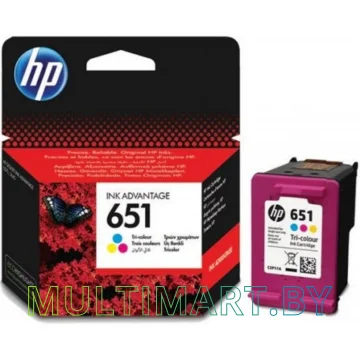 Картридж HP 651 Tri-color (C2P11AE) картинка 2